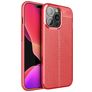 Mobigear Luxury Coque iPhone 13 Pro Max Coque arrière en TPU Souple - Rouge