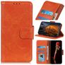 Mobigear Classy Housse iPhone 13 Etui Porte-Monnaie - Orange