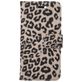 Mobigear Leopard Housse iPhone SE (2020) Etui Porte-Monnaie - Marron