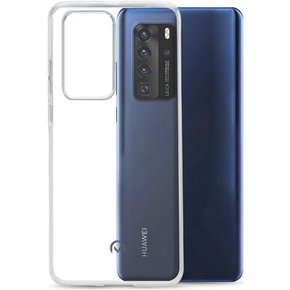 Mobilize Gelly Coque Transparente Huawei P40 Pro Plus Coque arrière en TPU Souple - Transparent