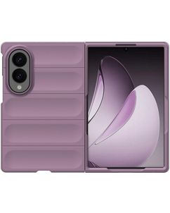 Mobigear Bumpy Coque Samsung Galaxy Z Fold 8 Coque arrière en TPU Souple - Violet