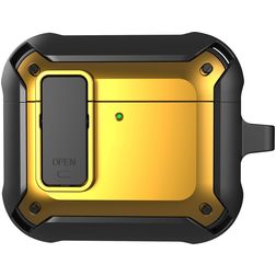 Mobigear Bumblebee Coque rigide pour Apple AirPods 4 - Jaune