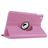 Mobigear DuoStand iPad Mini 4 (2015) Étui rotatif - Rose