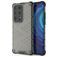 Mobigear Honeycomb Coque Huawei P40 Pro Plus Coque arrière Rigide Anti-Chocs - Noir