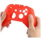 Mobigear Classic Coque Xbox One controller (model 1537 / 1697) Thin Coque en Silicone Souple - Rouge