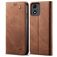 Mobigear Ranch Motorola Moto E14 Étui Portefeuille - Marron