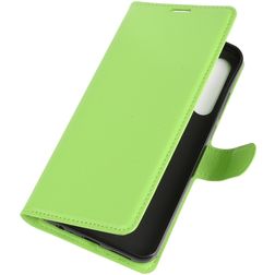 Mobigear Classic Housse HTC Desire 20 Pro Etui Porte-Monnaie - Vert