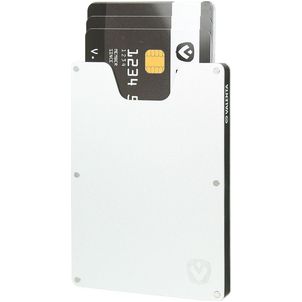Valenta Card Case Aluminium - Porte Cartes en en Aluminium - 7 Cartes - Argent