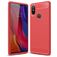 Mobigear Brushed Slim Coque Xiaomi Mi 8 SE Coque arrière en TPU Souple - Rouge