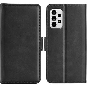 Mobigear Slim Magnet Housse Samsung Galaxy A33 Etui Porte-Monnaie - Noir