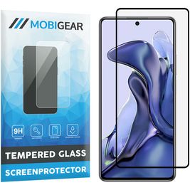 Mobigear Premium Xiaomi 11T Verre trempé Protection d'écran - Compatible Coque - Noir