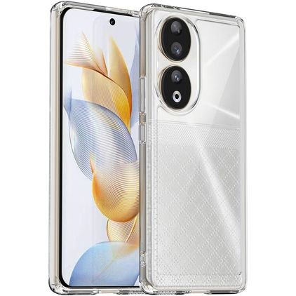 Mobigear Crystal Transparent HONOR 90 Plastique rigide Coque arrière - Transparent