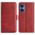 Mobigear Slim Magnet Housse HONOR X7 Etui Porte-Monnaie - Rouge