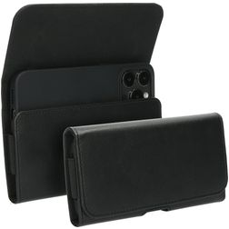 Mobiparts Classic Belt Etui de ceinture - Pochette de ceinture - Holster - XL - Noir