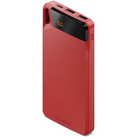 Cygnett Boost 4 - Batterie externe Triple USB / USB-C 10.000 mAh 15W - Rouge