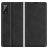 Mobigear Retro Slim Housse Wiko Power U20 Etui Porte-Monnaie - Noir