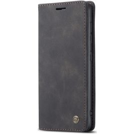 Caseme 013 Housse Samsung Galaxy A21s Etui Porte-Monnaie - Noir