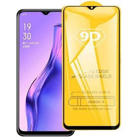 Mobigear Premium OPPO A31 Verre trempé Protection d'écran - Compatible Coque - Noir