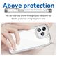 Mobigear Crystal Coque Transparente iPhone 14 Pro Max Coque arrière Rigide - Transparent