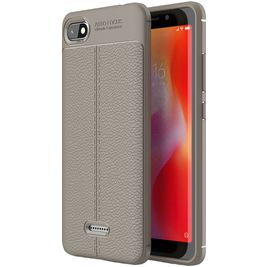Mobigear Luxury Coque Xiaomi Redmi 6A Coque arrière en TPU Souple - Gris Mobigear Luxury Coque Xiaomi Redmi 6A Coque arrière en TPU Souple - Gris