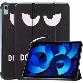 Mobigear Tri-Fold Coque iPad 10 (2022) Etui - Do Not Touch