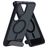 Mobiparts Hardcover Coque Samsung Galaxy S26 Ultra MagSafe Coque arrière Rigide avec Support Amovible - Satin Black