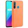 Mobigear Croco Coque Realme C3 Coque arrière Rigide - Orange