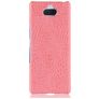 Mobigear Croco Coque Sony Xperia 10 Plus Coque arrière Rigide - Rose