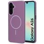 Mobiparts Slim Line Coque Samsung Galaxy A26 MagSafe Coque arrière Rigide - Imperial Purple