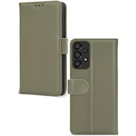 Mobilize Premium Gelly Wallet Housse Samsung Galaxy A33 Etui Porte-Monnaie - Vert