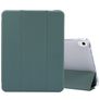 Mobigear Tri-Fold Gel Coque iPad Air 4 (2020) Etui en TPU,Similicuir + Porte-crayon - Vert