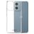 Mobilize Gelly Case Coque Transparente Motorola Moto E15 Coque arrière en TPU Souple - Transparent