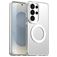 Mobigear Shockproof Coque Samsung Galaxy S26 Ultra MagSafe Coque arrière Rigide - Blanc