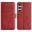 Mobigear Slim Magnet Housse Samsung Galaxy S24 FE Etui Porte-Monnaie - Rouge
