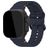 Mobilize Buckle Bracelet Silicone Apple Watch Fermeture boucle ardillon - 42/41/40/38 mm - Bleu