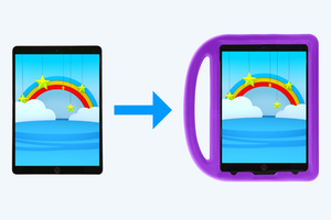 Mettre une tablette dans une coque enfant ? Voici comment faire