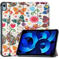 Mobigear Tri-Fold Coque iPad 11 (2025) Etui - Papillon