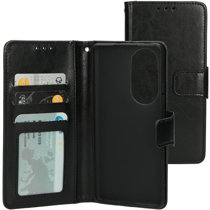 Mobiparts Classic Wallet OPPO Reno 10 Pro Étui Portefeuille - Noir