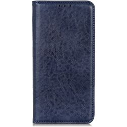 Mobigear Classic Elegance Housse HTC Desire 20 Pro Etui Porte-Monnaie - Bleu