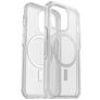 OtterBox Symmetry Plus Coque Transparente iPhone 13 Pro MagSafe Coque arrière Rigide Anti-Chocs - Transparent