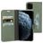 Mobiparts Classic Wallet Housse iPhone 11 Pro Max Etui Porte-Monnaie - Stone Green