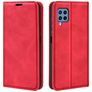 Mobigear Retro Slim Housse Samsung Galaxy M22 Etui Porte-Monnaie - Rouge