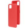 Mobiparts Coque Samsung Galaxy A22 5G Coque arrière en Silicone - Scarlet Red