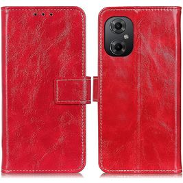 Mobigear Basic Housse POCO M5 Etui Porte-Monnaie - Rouge