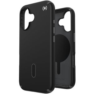 Speck Presidio2 Pro Coque iPhone 16 MagSafe Coque arrière Rigide Anti-Chocs - Noir