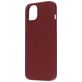 Mobiparts Coque iPhone 14 Plus Coque arrière en Silicone - Plum Red