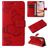 Mobigear Butterfly Housse iPhone 16 Plus Etui Porte-Monnaie - Rouge