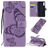 Mobigear Butterfly Sony Xperia L4 Étui Portefeuille - Violet