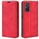 Mobigear Retro Slim Housse OPPO A96 Etui Porte-Monnaie - Rouge