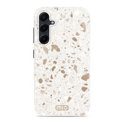 MIO Samsung Galaxy A35 MagSafe Plastique rigide Coque arrière - Soft Terrazzo